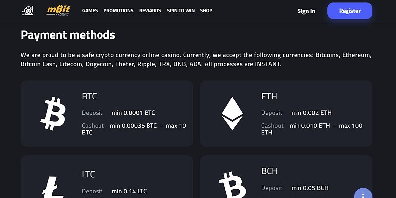 Mbit - a New York online casino we tested